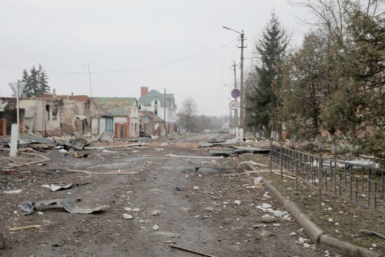 Освобожденная российскими военными Суджа