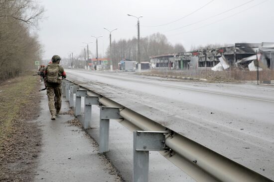 Освобожденная российскими военными Суджа