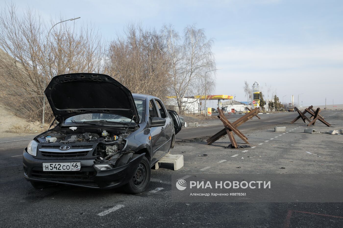 Российские военные в освобожденной Судже