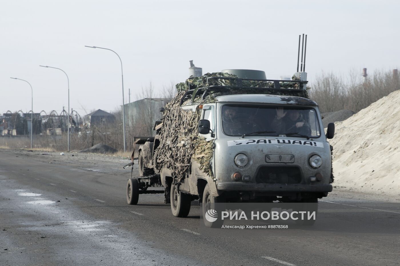 Российские военные в освобожденной Судже