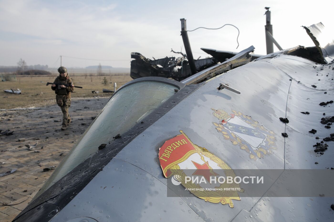 Российские военные в освобожденной Судже