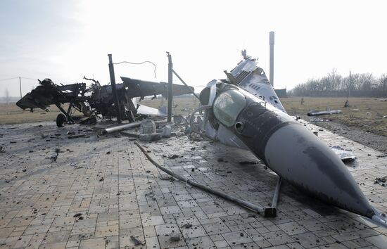 Российские военные в освобожденной Судже