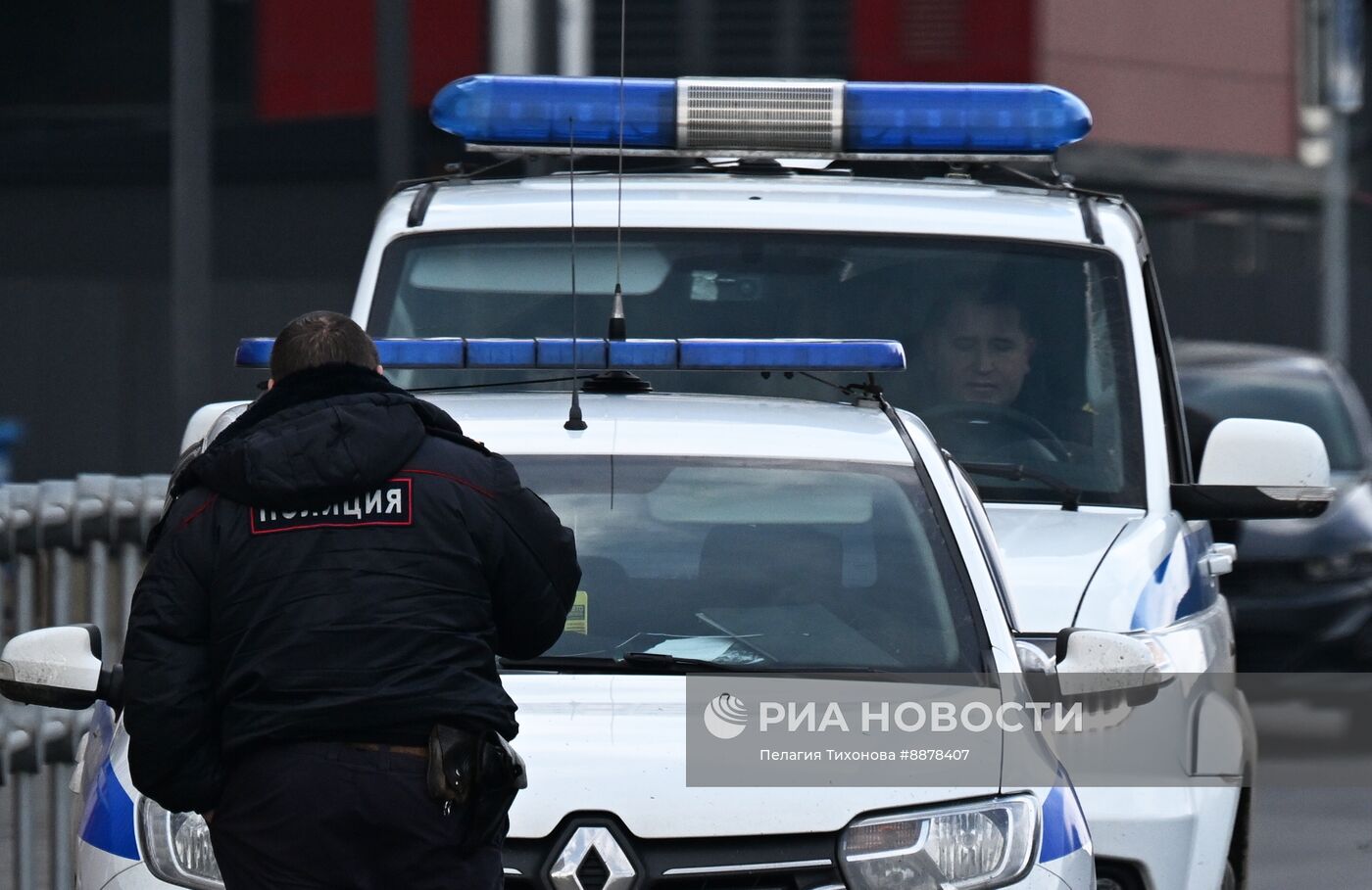 Последствия атаки БПЛА в Москве
