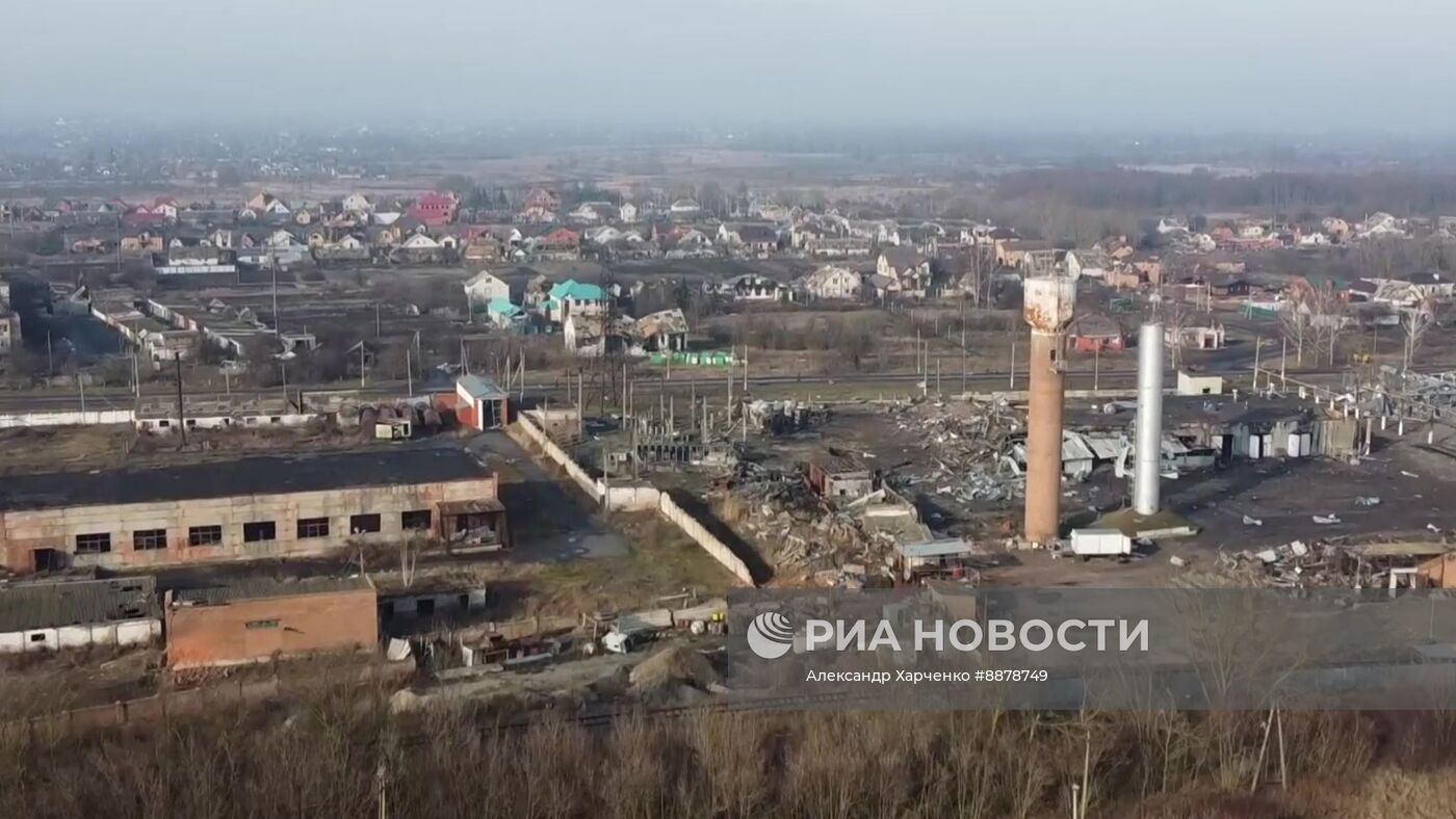 Российские военные в освобожденной Судже