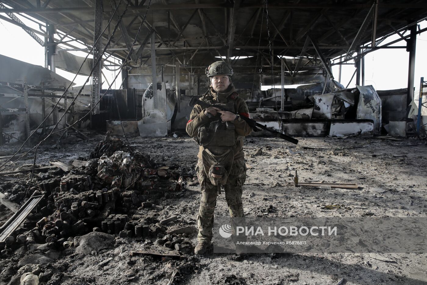 Российские военные в освобожденной Судже