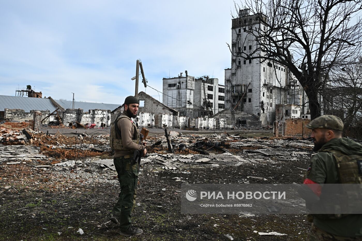 Российские военные в освобожденной Судже