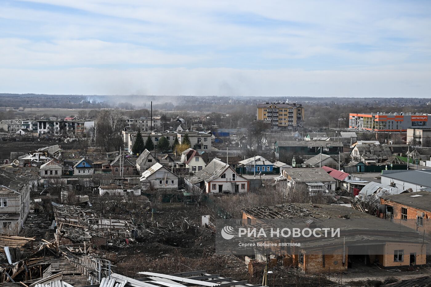 Российские военные в освобожденной Судже