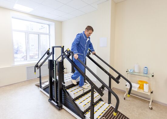 Работа военного госпиталя МО РФ 