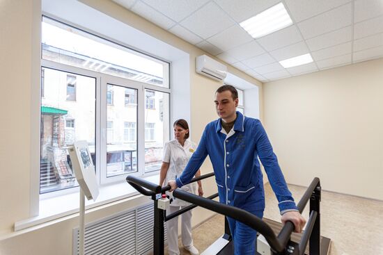 Работа военного госпиталя МО РФ 