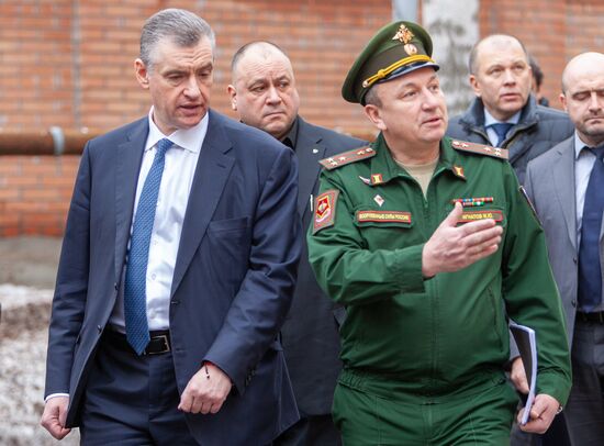 Работа военного госпиталя МО РФ 