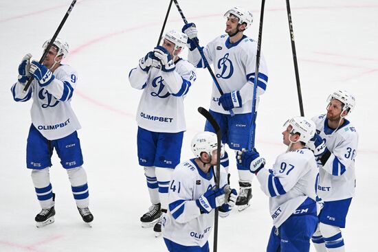 Хоккей. КХЛ. Матч ЦСКА - "Динамо М"