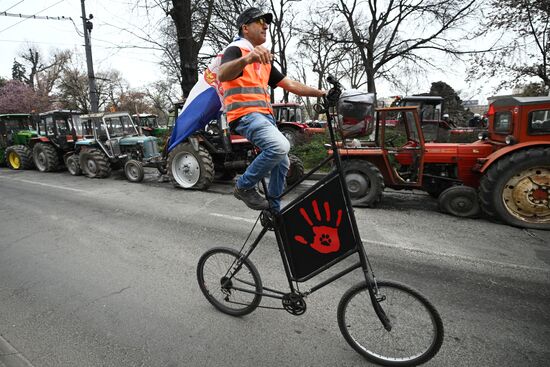 Протесты в Белграде