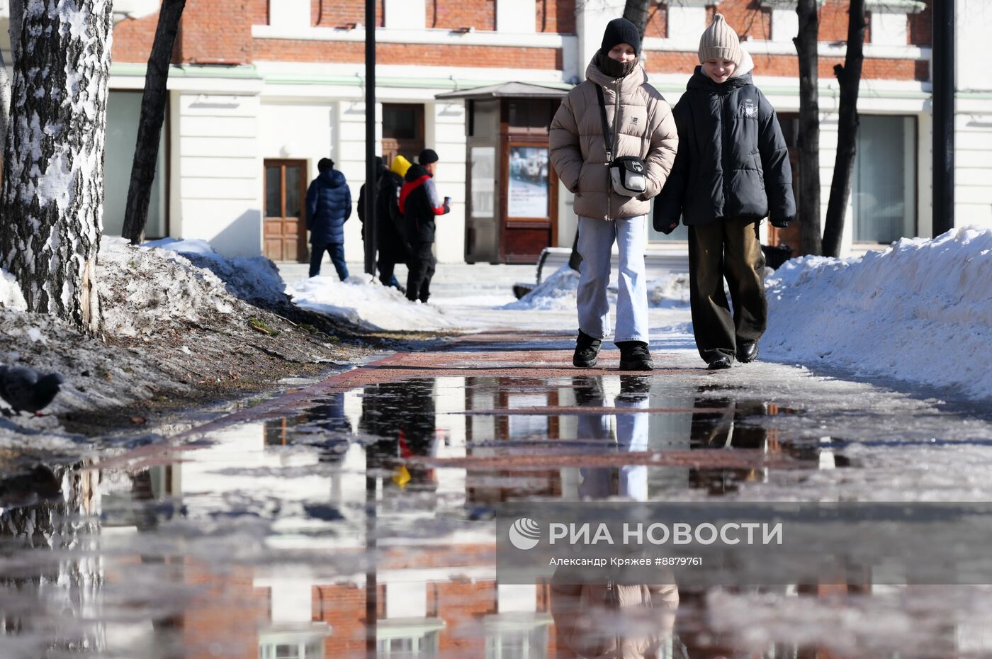 Теплая погода в Новосибирске