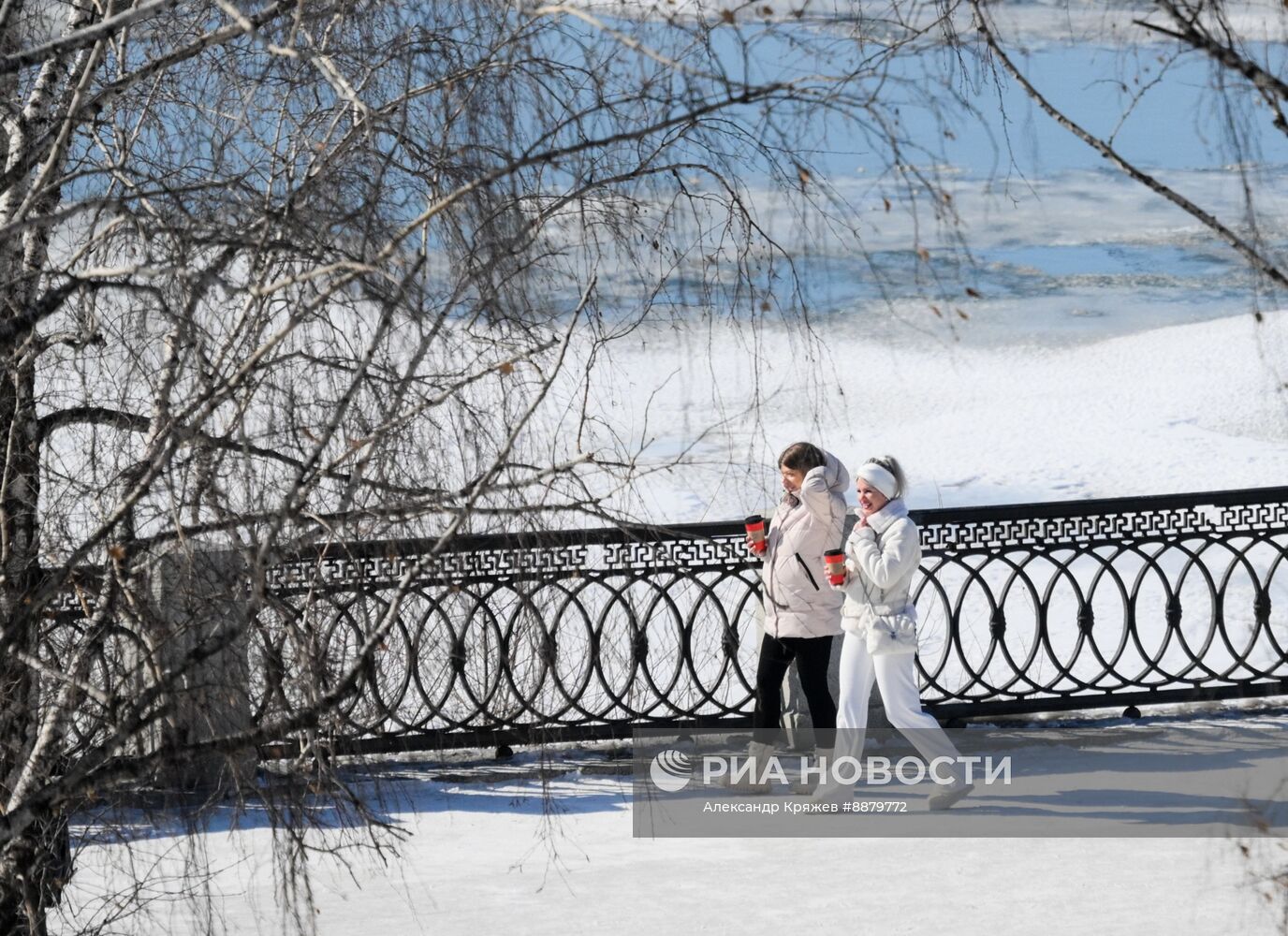 Теплая погода в Новосибирске