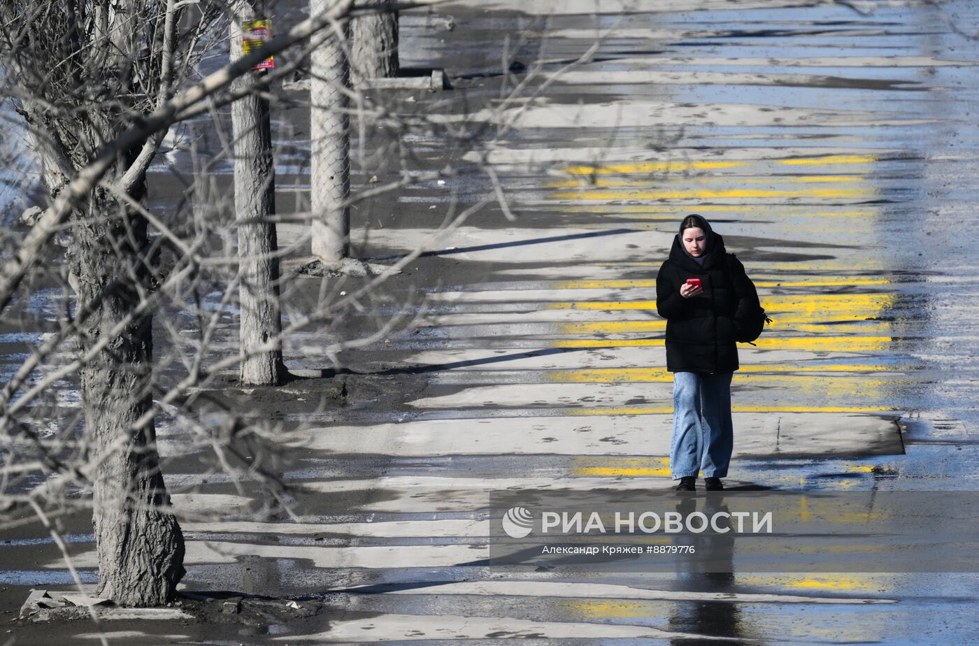 Теплая погода в Новосибирске