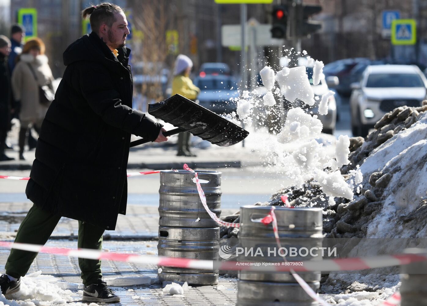 Теплая погода в Новосибирске