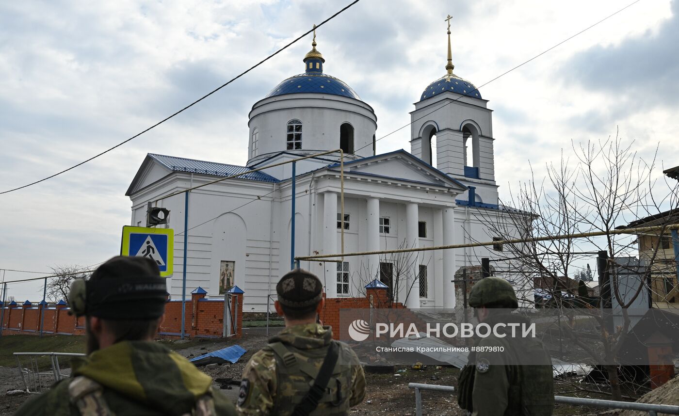 Освобожденные села в Курской области
