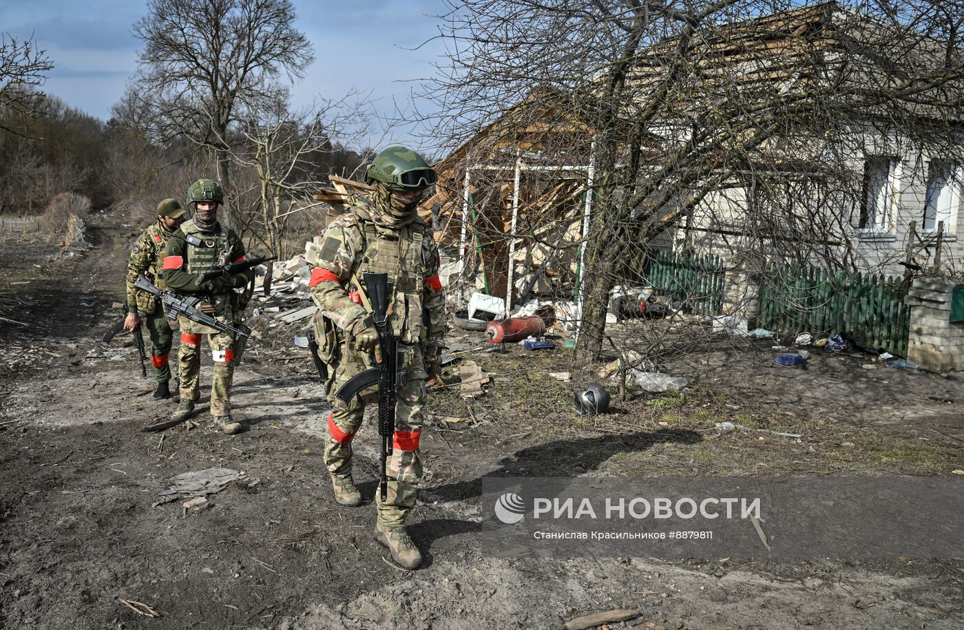 Освобожденные села в Курской области