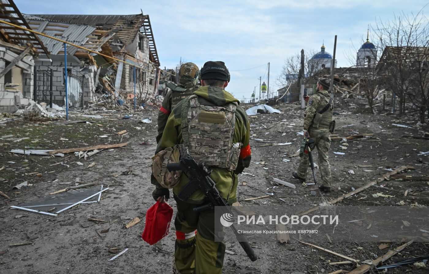 Освобожденные села в Курской области