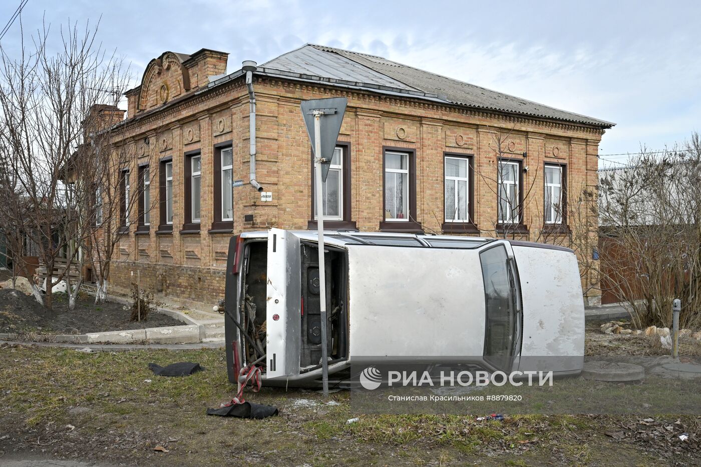 Российские военные в освобожденной Судже