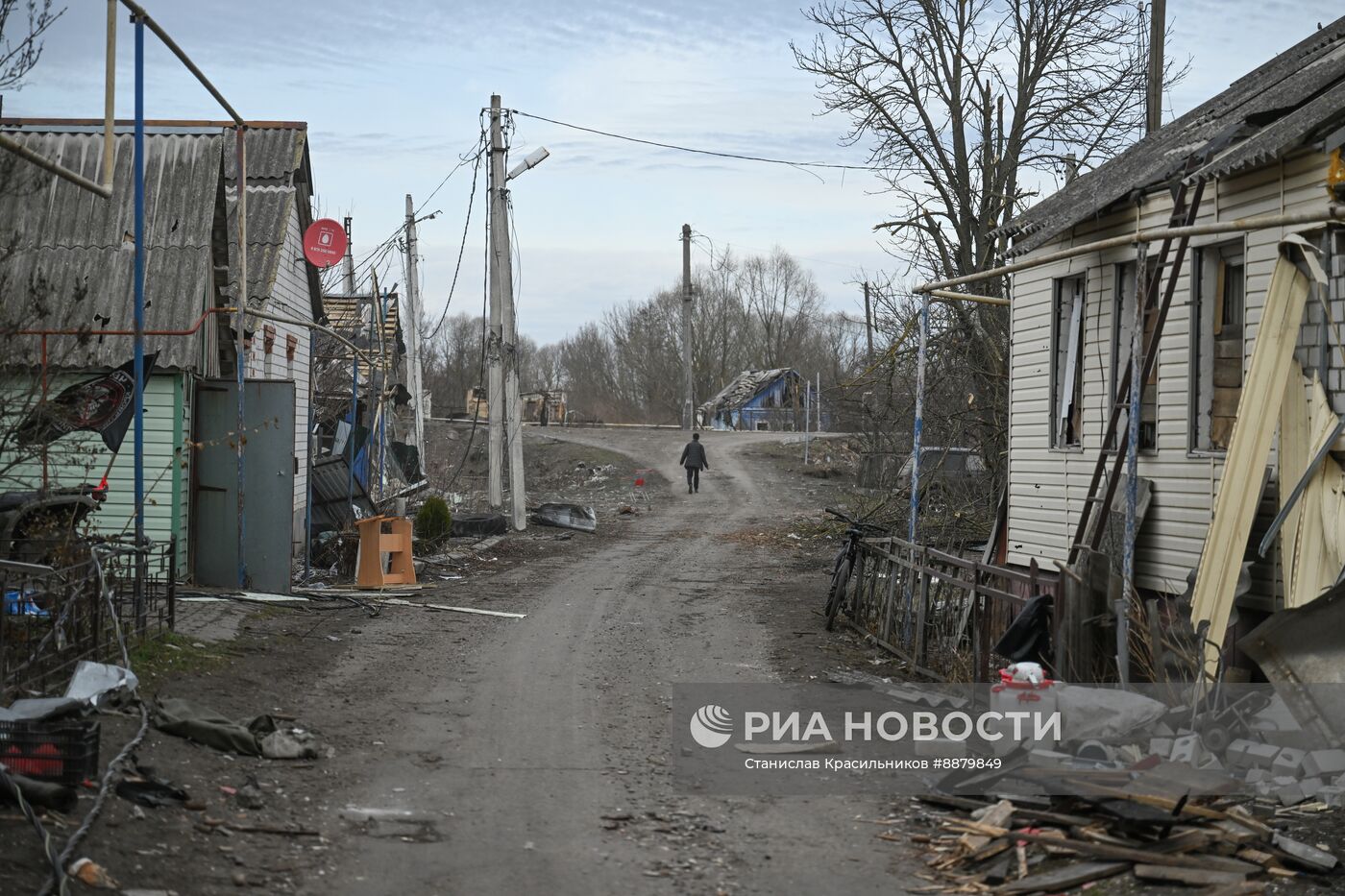 Российские военные в освобожденной Судже