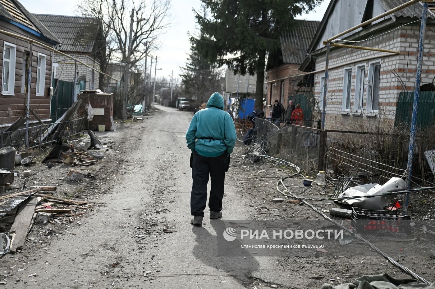 Российские военные в освобожденной Судже