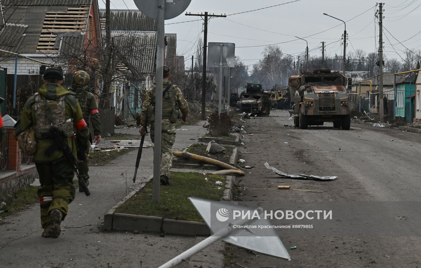 Освобожденные села в Курской области