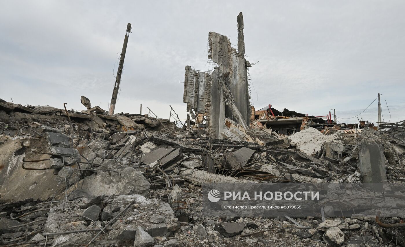 Российские военные в освобожденной Судже