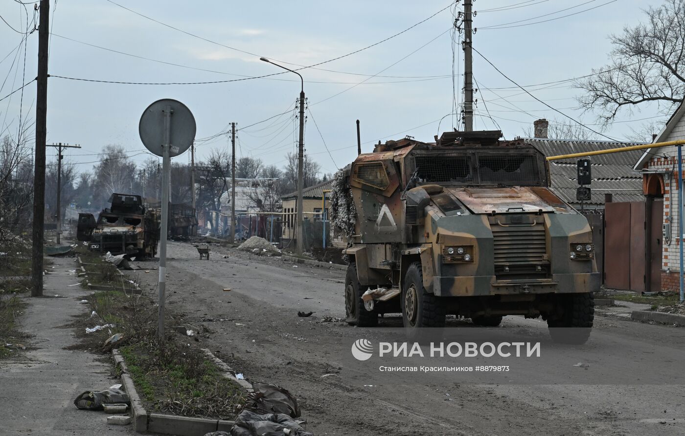 Освобожденные села в Курской области