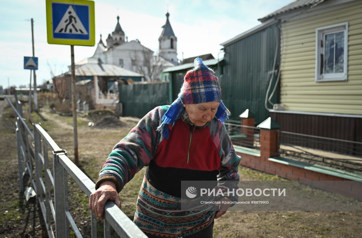 Российские военные в освобожденной Судже