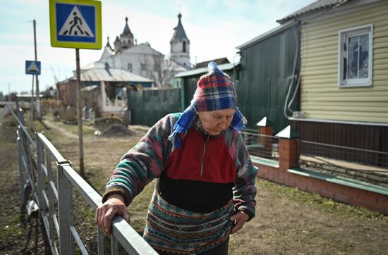 Российские военные в освобожденной Судже