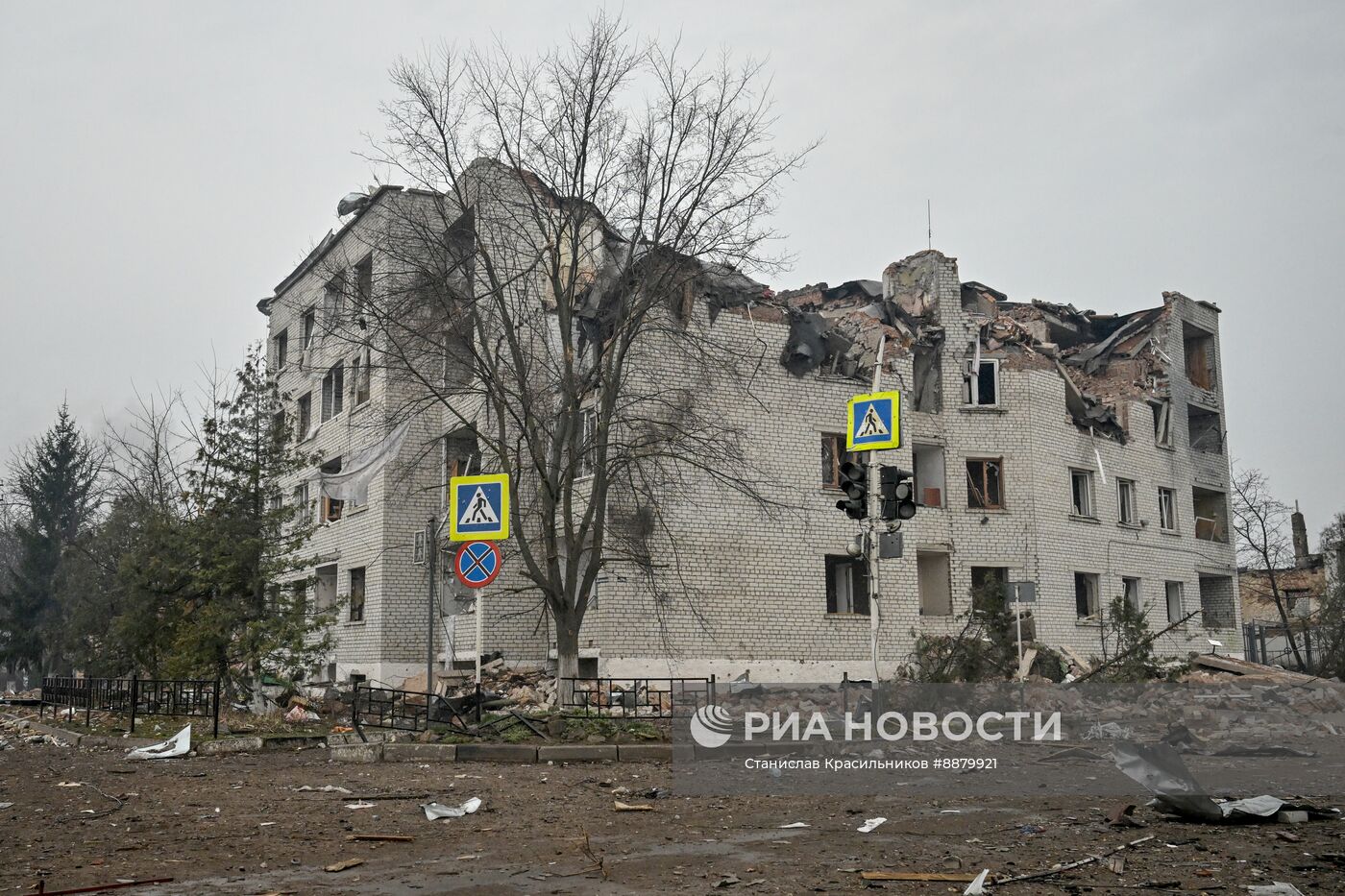 Российские военные в освобожденной Судже