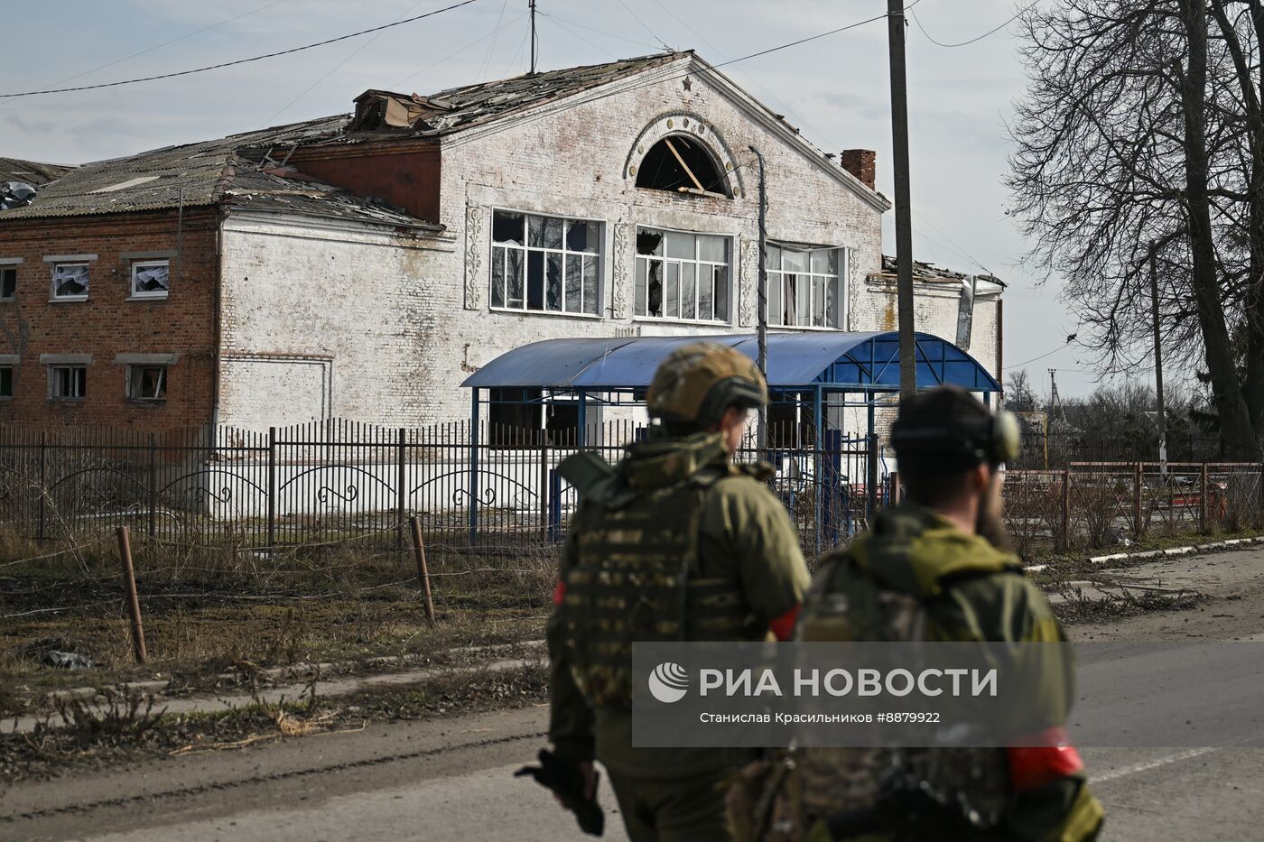 Российские военные в освобожденной Судже