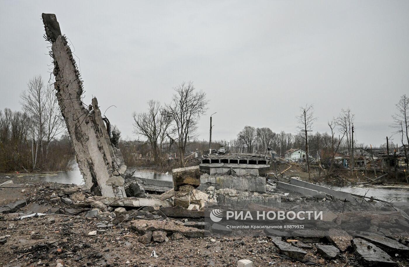 Российские военные в освобожденной Судже