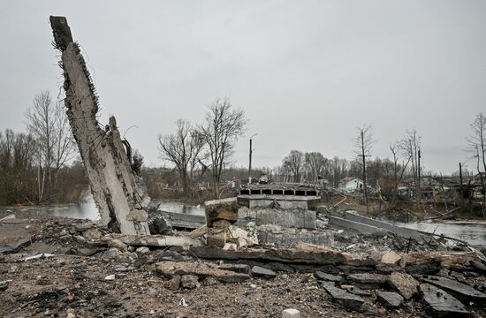 Российские военные в освобожденной Судже