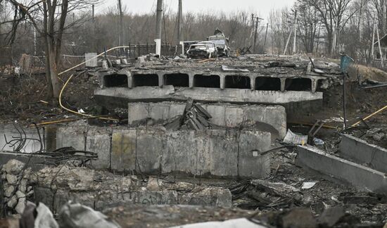 Российские военные в освобожденной Судже