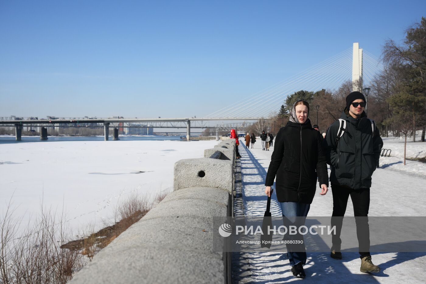 Теплая погода в Новосибирске