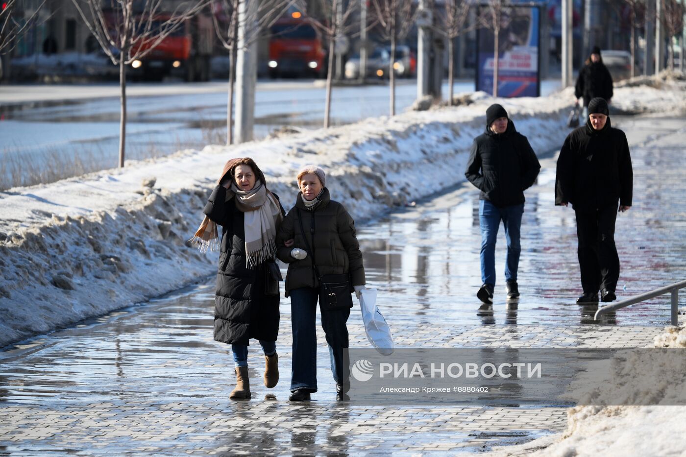 Теплая погода в Новосибирске