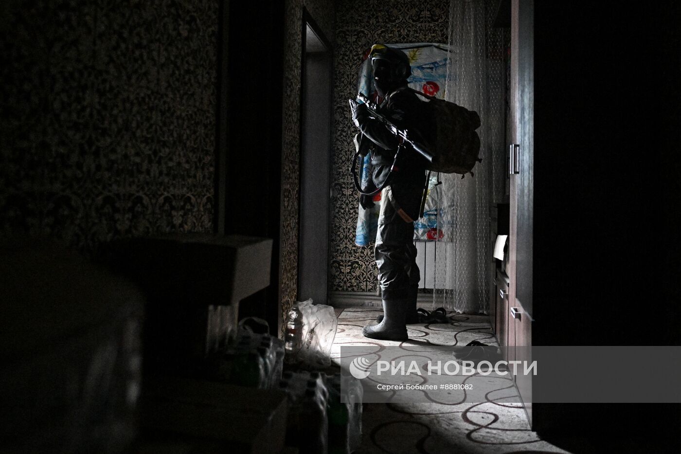 Обстановка в городе Суджа