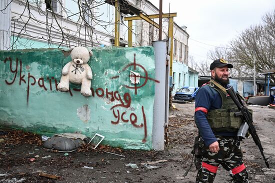 Обстановка в городе Суджа