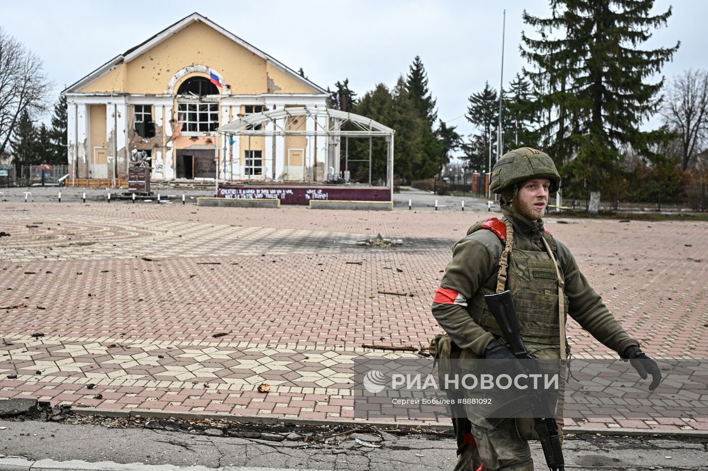 Обстановка в городе Суджа
