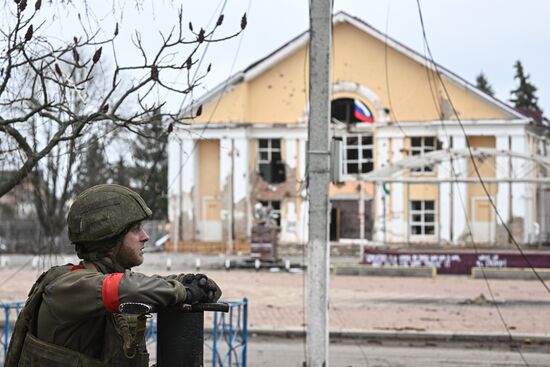 Обстановка в городе Суджа