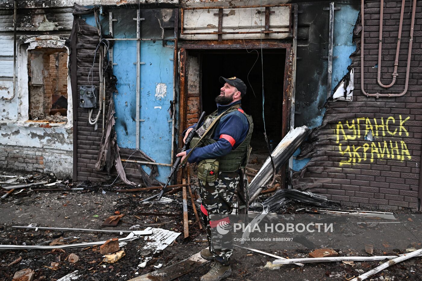 Обстановка в городе Суджа