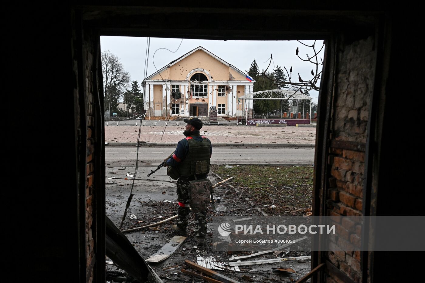 Обстановка в городе Суджа