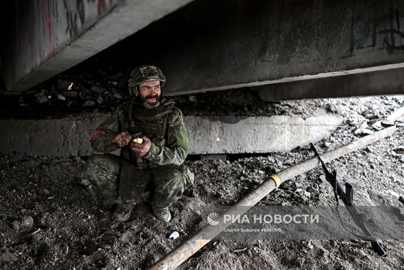 Обстановка в городе Суджа
