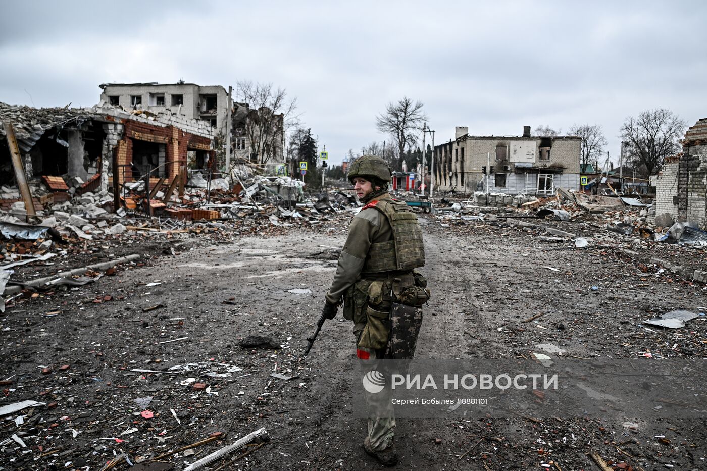 Обстановка в городе Суджа