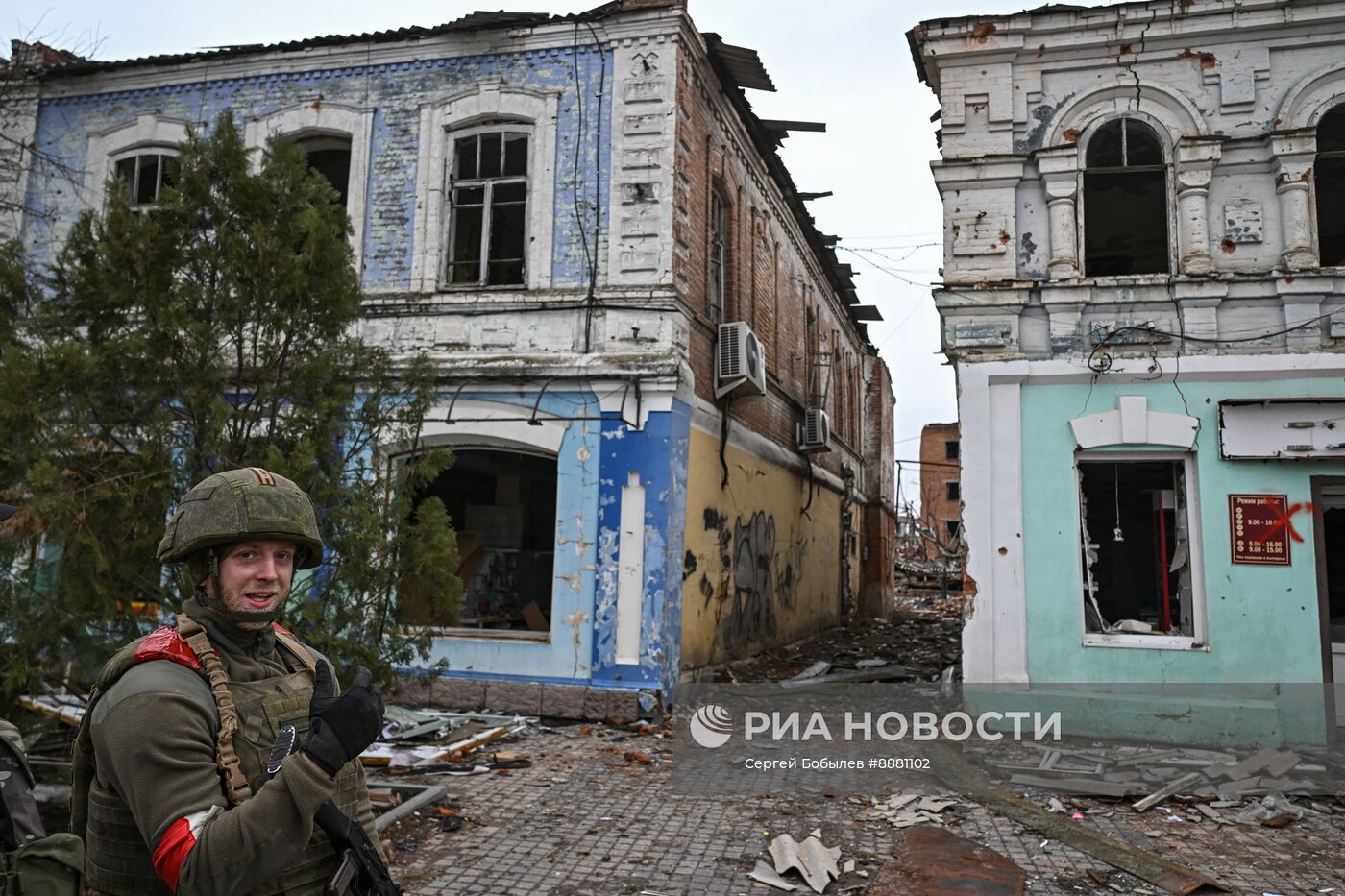 Обстановка в городе Суджа