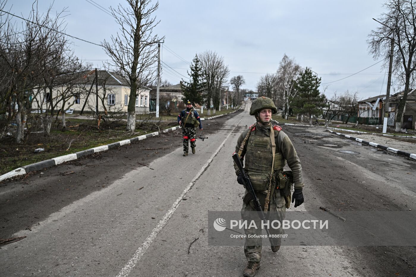 Обстановка в городе Суджа