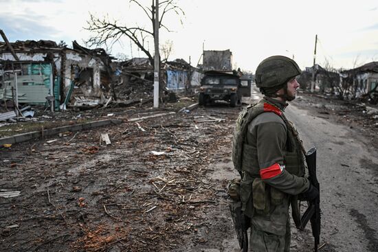 Обстановка в городе Суджа