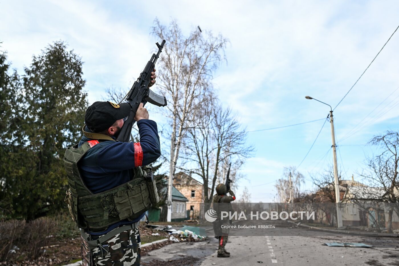 Обстановка в городе Суджа